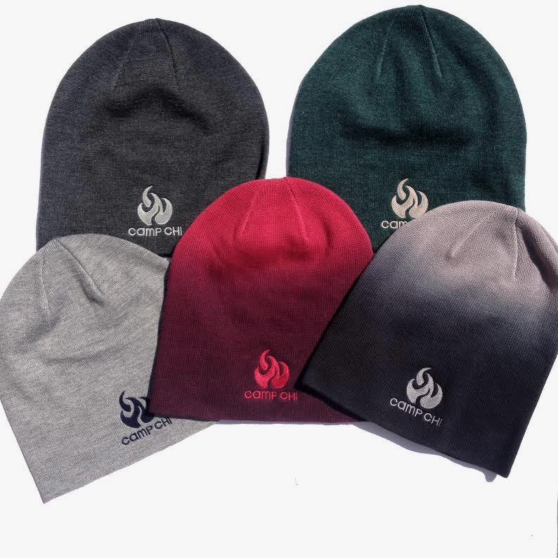 Camp Chi Slouch Knit Hats