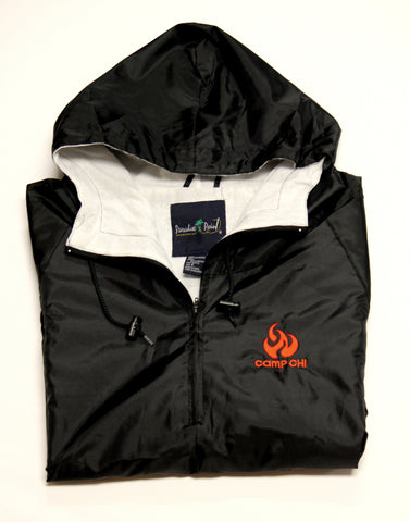Pouch rain jacket