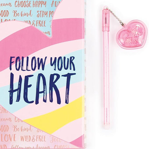Follow your Heart Journal and Pen Set