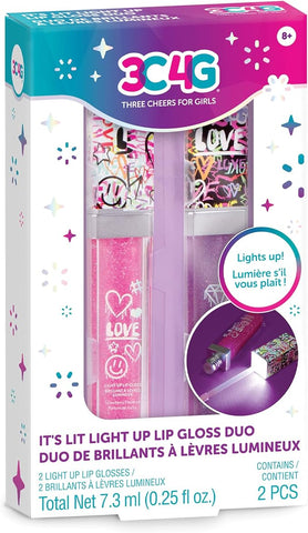 Fairy Garden Light-Up Lip Gloss Duo