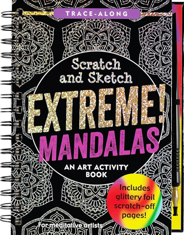 Scratch & Sketch Extreme Mandalas