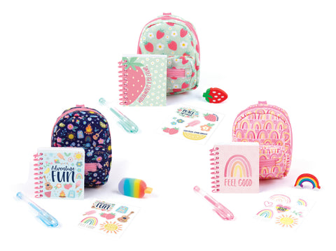 Mini Backpack with Stationary