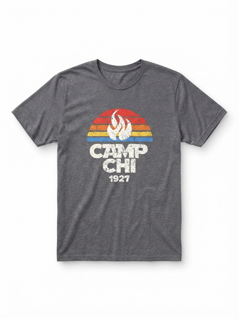 Chi Shirt Flame on Circle