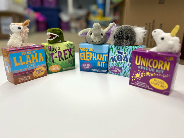 Hug a Plush kit (book with plush) – Camp Chi Store