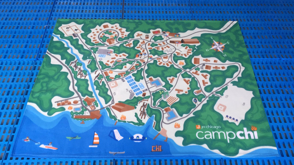 Camp Chi Map Blanket