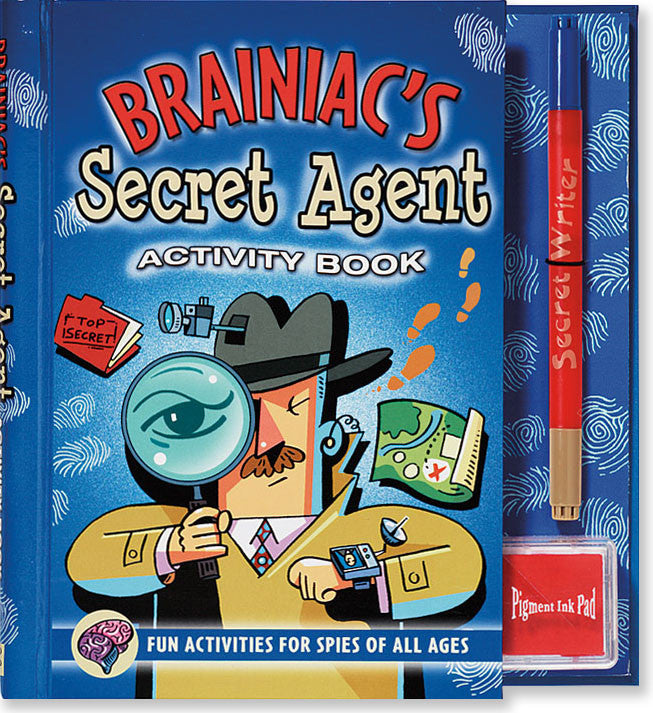 Brainiact's Secret Agent Activity Book
