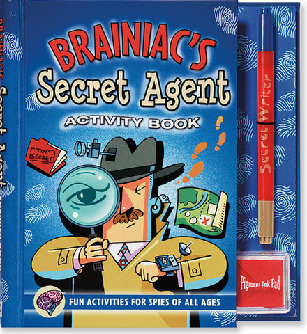 Brainiact's Secret Agent Activity Book