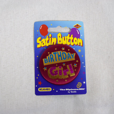 Birthday Buttons