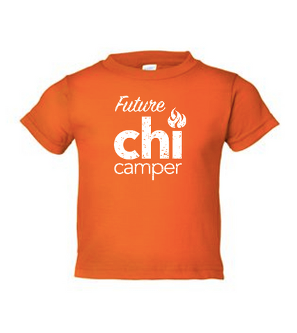 Future Chi Camper Toddler T Shirt- Orange