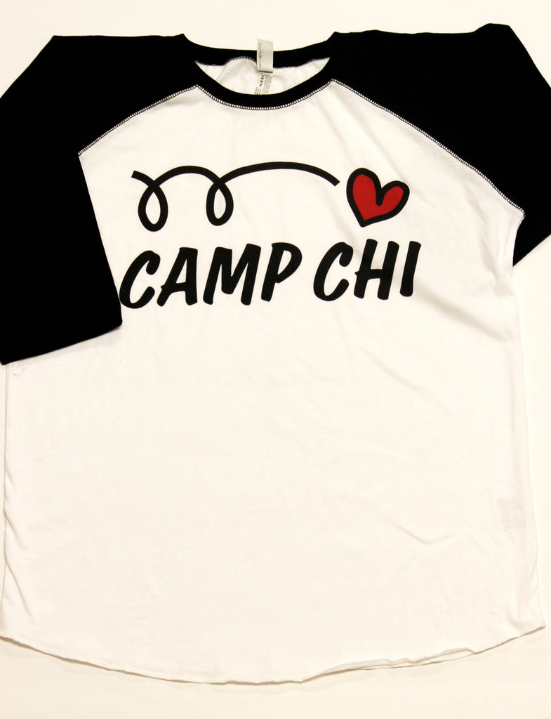 Love Camp Chi Baseball T