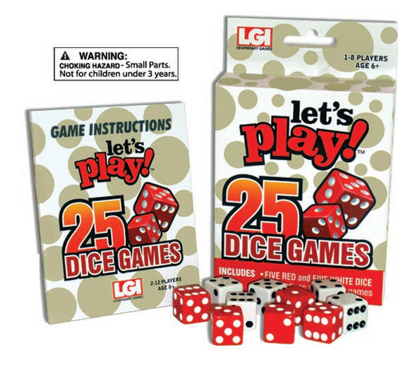 antydning Øl Faial Let's Play 25 dice Games – Camp Chi Store