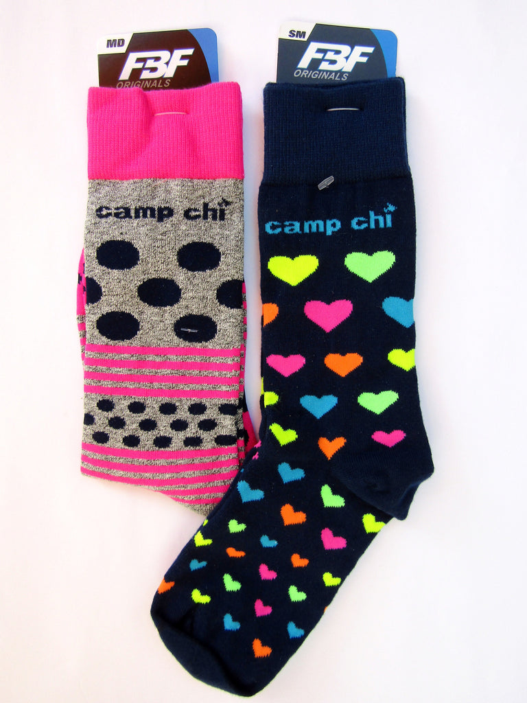 Camp Chi Colorful Socks